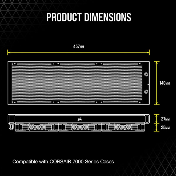 Corsair iCUE H170i Elite Capellix CPU Liquid Cooler (Black)